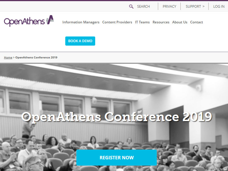 OpenAthens Conference, March 19, 2019