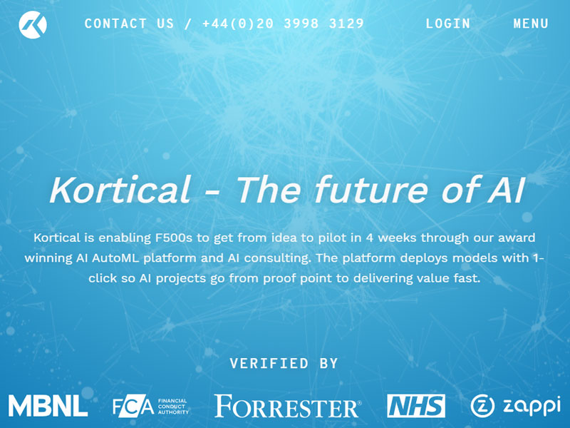 kortical - Artificial Intelligence Firms in UK