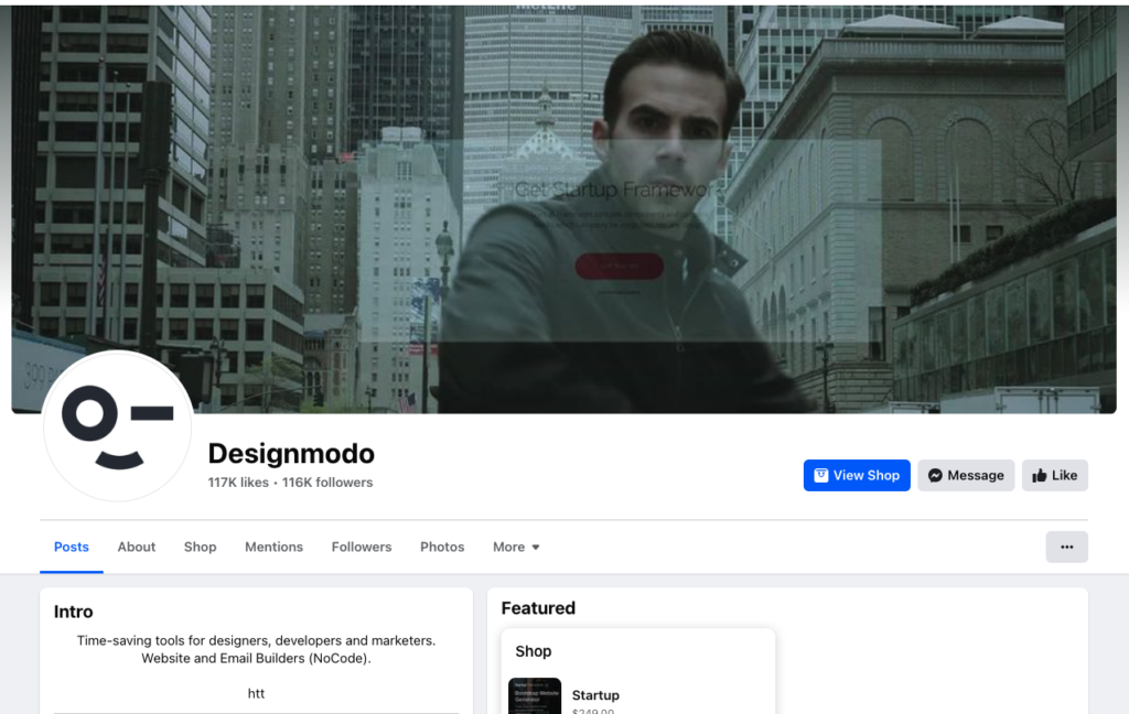 designmodo facebook page
