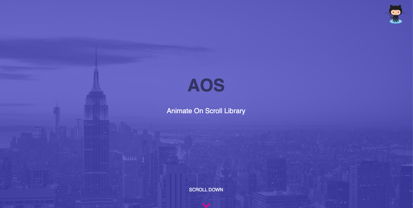 AOS - Animate on Scroll Library